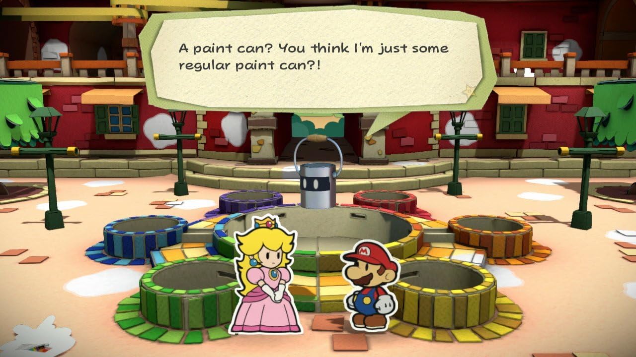 Paper Mario Color Splash WIIU