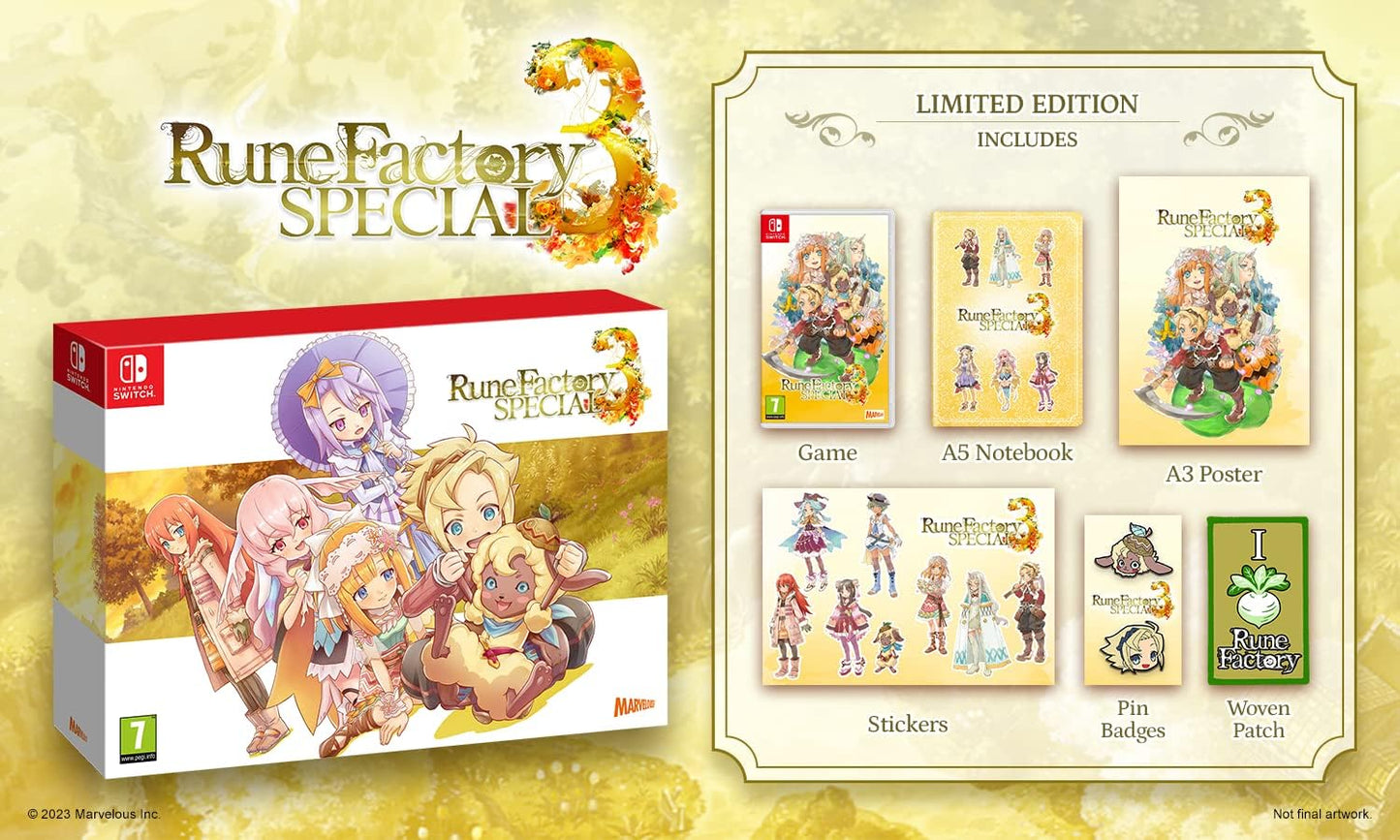 Rune Factory 3 Limited Edition SWITCH