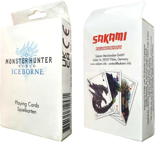 Baraja de Cartas Monster Hunter World Iceborne