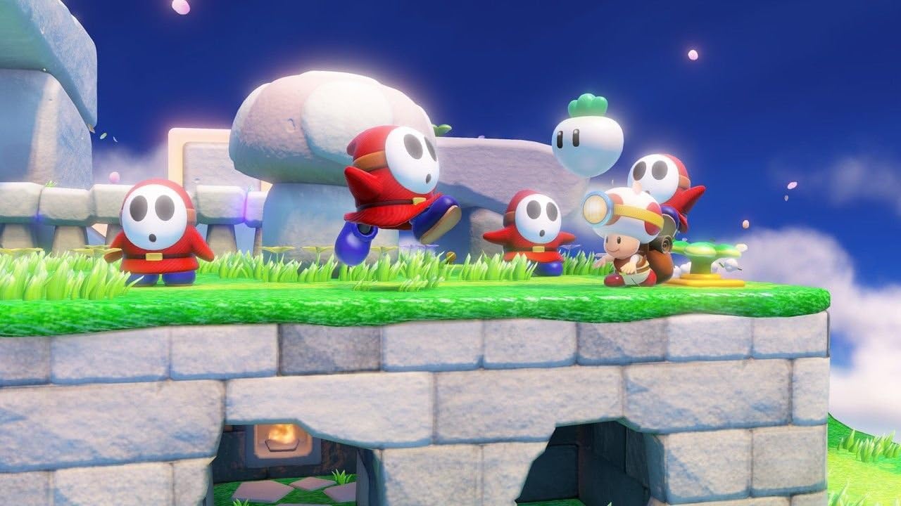 Captain Toad Treasure Tracker + Amiibo Toad WIIU