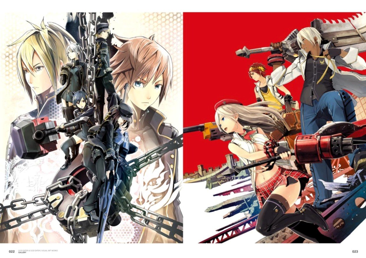 God Eater and God Eater 2 Visual Artworks (Importación japonesa)