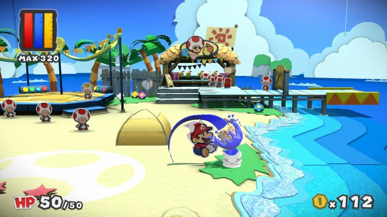 Paper Mario Color Splash WIIU (Importación japonesa)