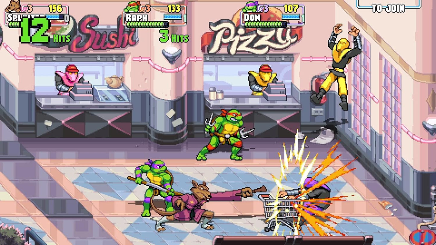 Teenage Mutant Ninja Turtles Shredders Revenge Anniversary SWITCH