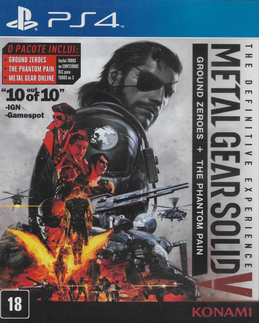 Metal Gear Solid V The Definitive Experiencie PLAYSTATION 4 (Importación brasileña)