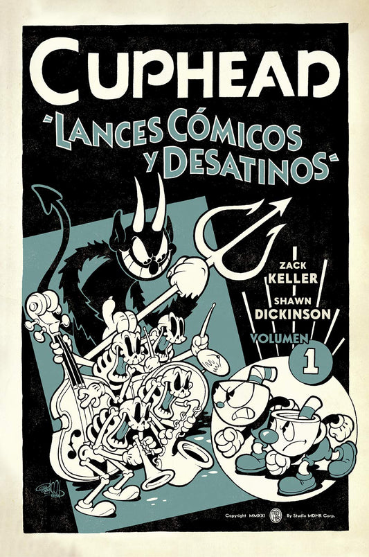 Cuphead Nº01 Lánces cómicos y Desatinos