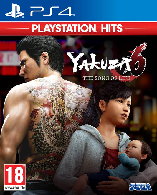 Yakuza 6 The Song of Life Hits PLAYSTATION 4