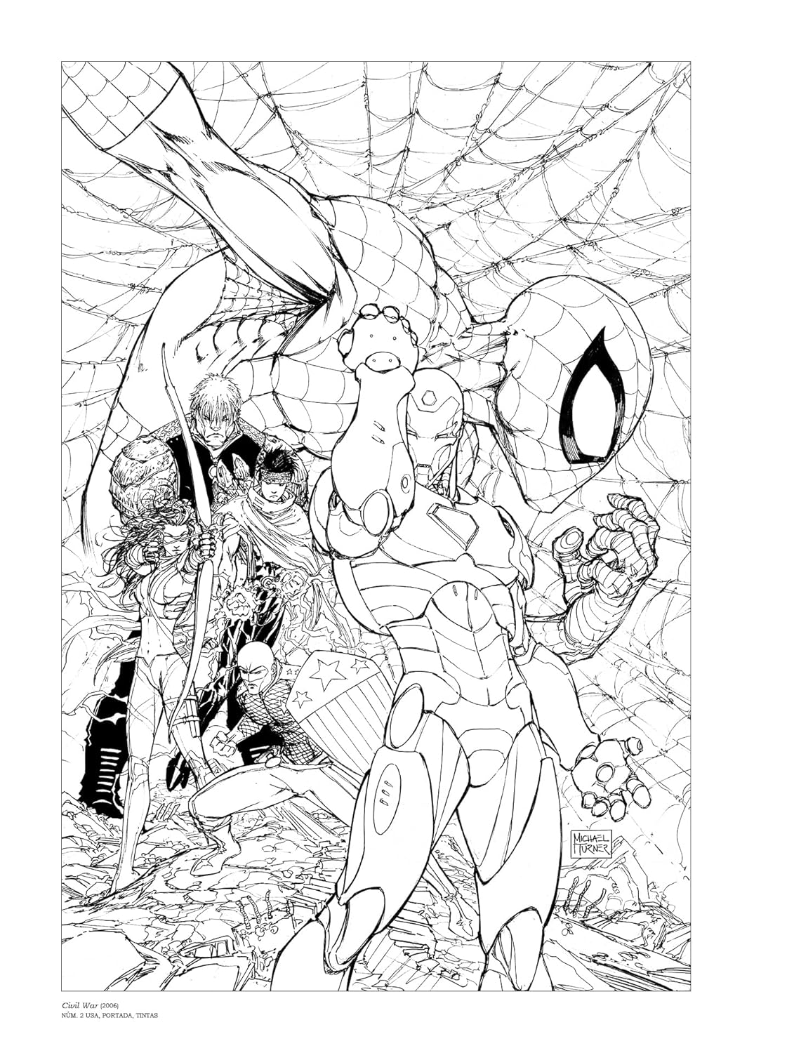El Arte en Marvel de Michael Turner