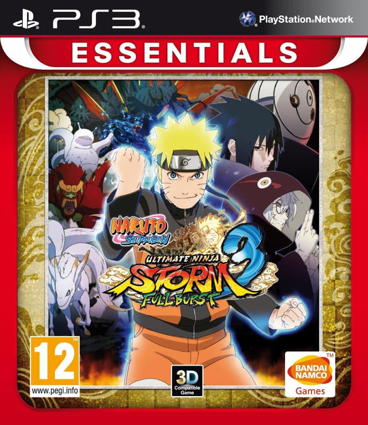Naruto Shippuden Ultimate Ninja Storm 3 Full Burst Essentials PLAYSTATION 3