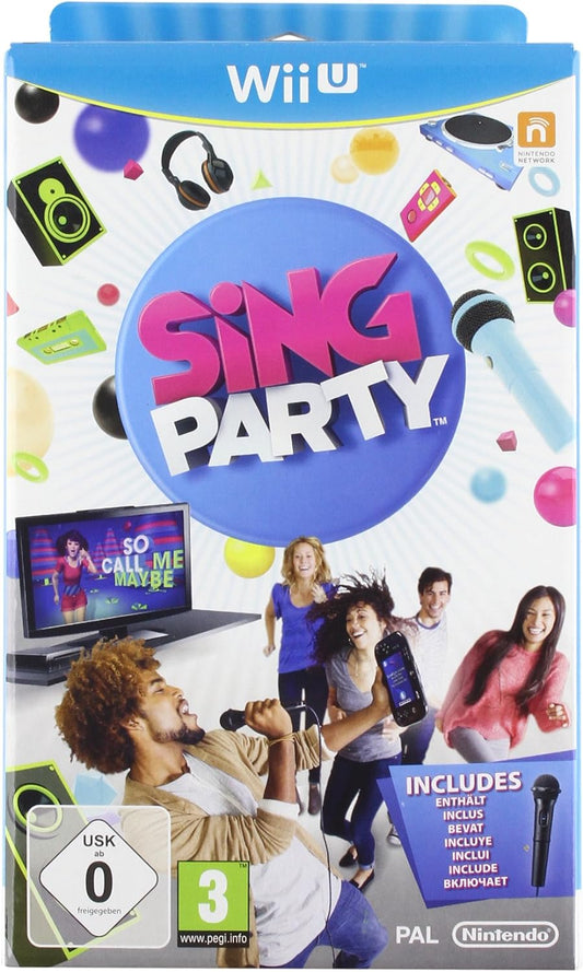 Sing Party + Microfono WIIU