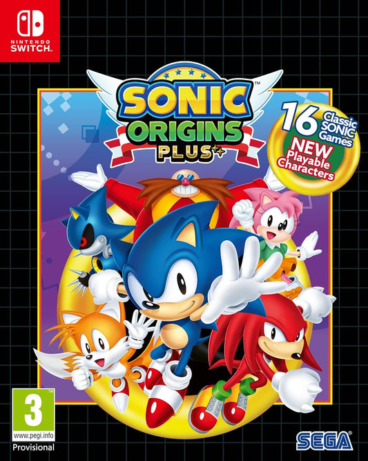Sonic Origins Plus SWITCH (Importación inglesa)