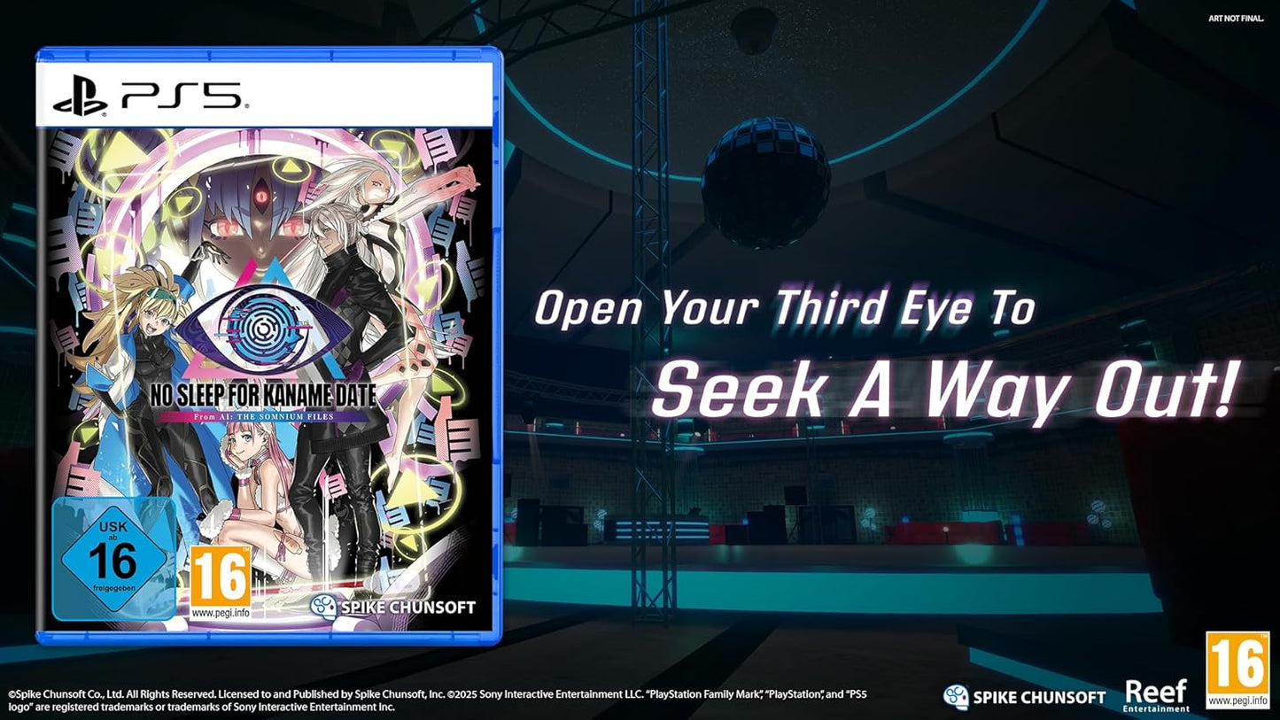 No Sleep For Kaname Date From AI The Somnium Files PLAYSTATION 5