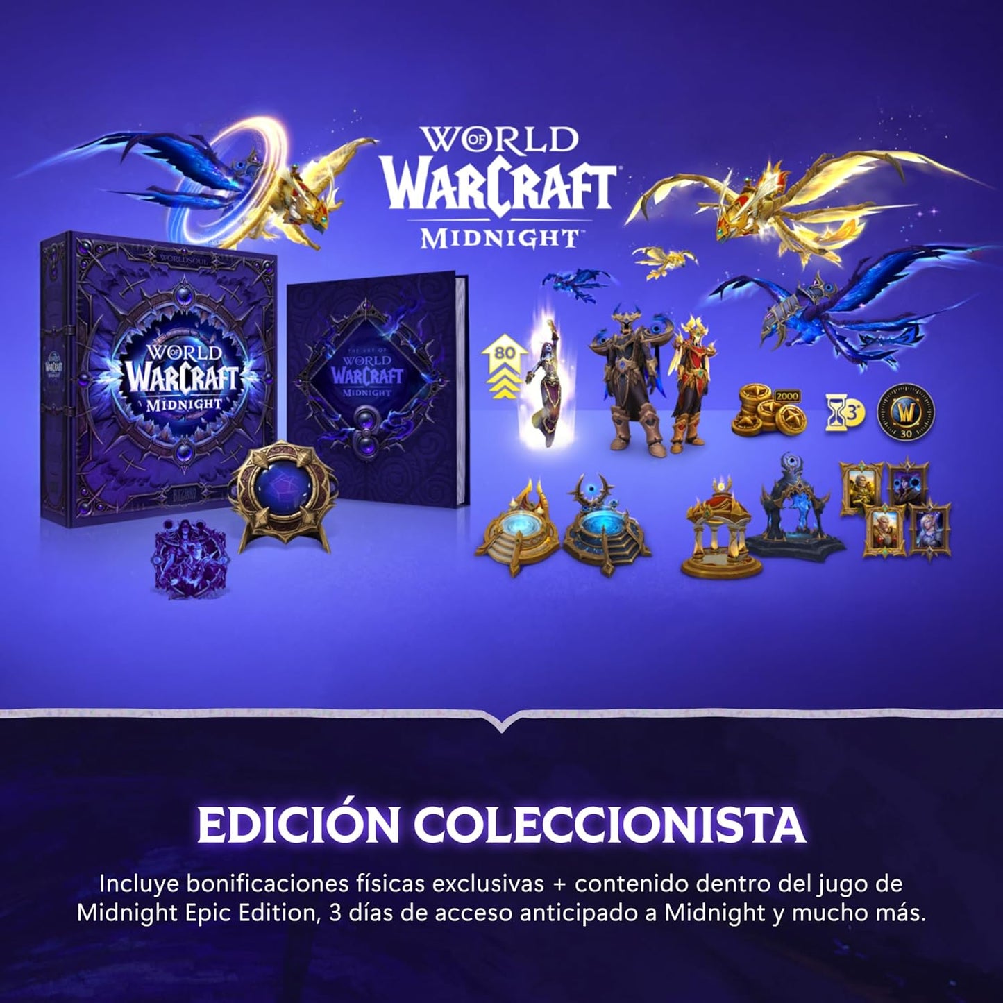 World of Warcraft Midnight Edicion Coleccionista PC