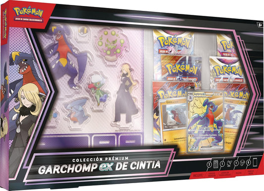 Colección Premium Garchomp EX de Cintia Pokemon TCG Castellano