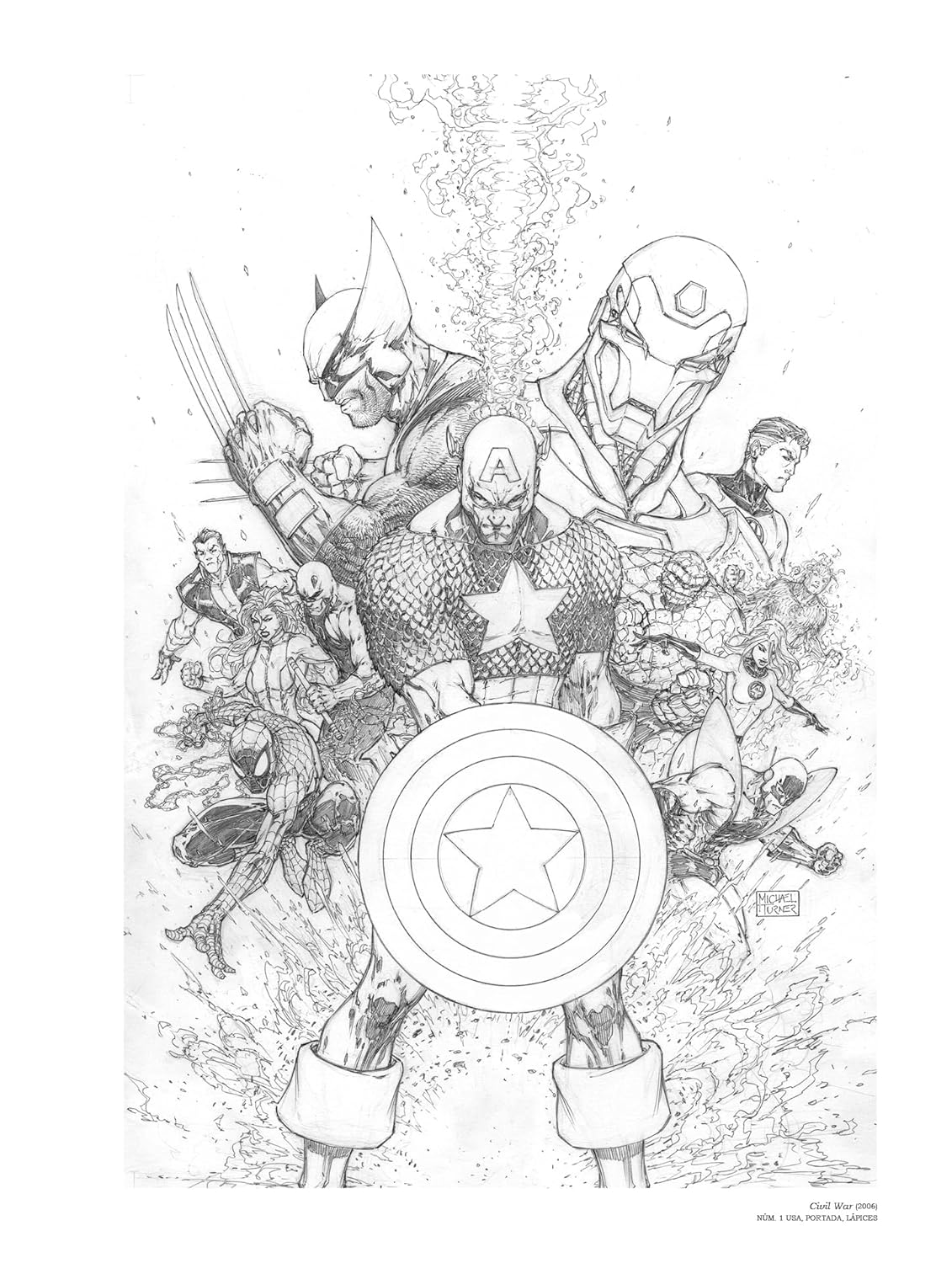 El Arte en Marvel de Michael Turner