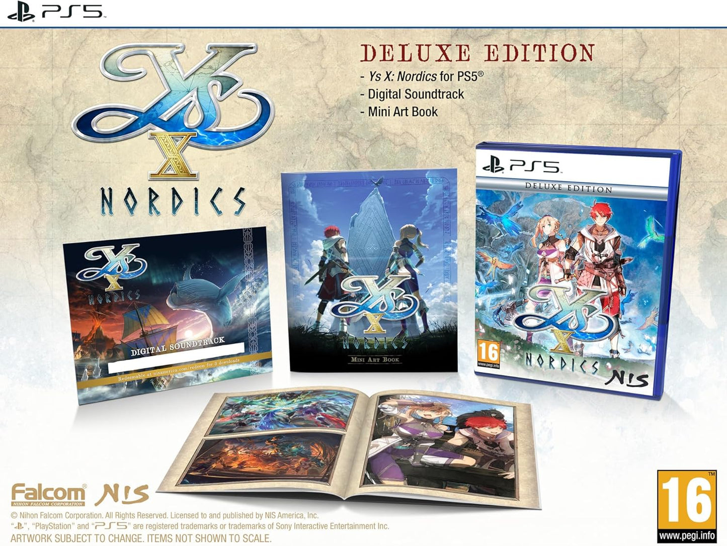 Ys X Nordics Deluxe Edition PLAYSTATION 5