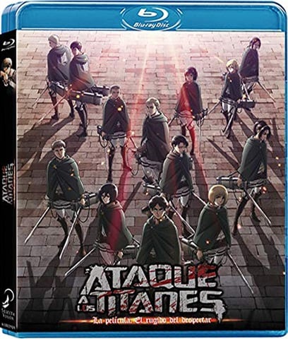 Ataque A Los Titanes, La Pelicula: El Rugido Del Despertar Blu-Ray