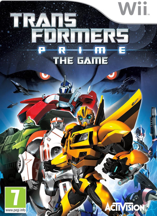 Transformers Prime The Game WII
