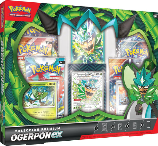 Colección Premium Ogerpon EX Pokemon TCG Castellano