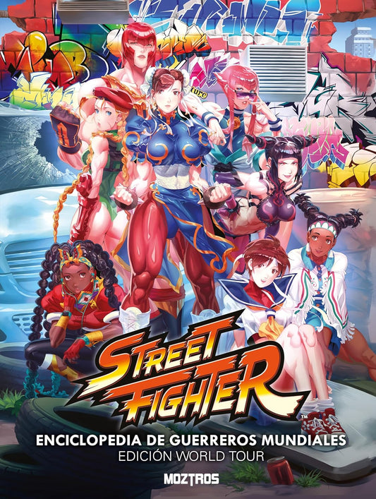 Street Fighter Enciclopedia de Guerreros Mundiales Edición World Tour