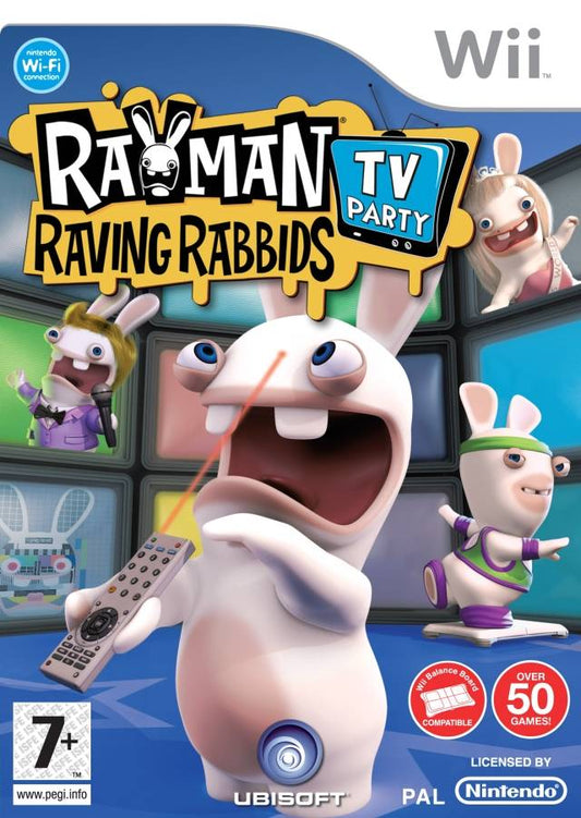 Rayman Raving Rabbids TV Party WII