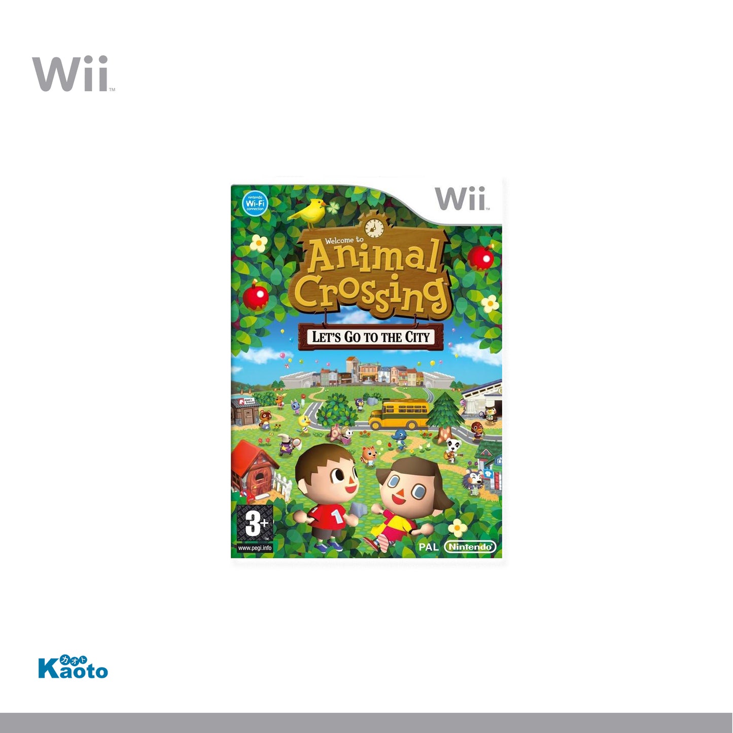 Animal Crossing Let's Go to City WII