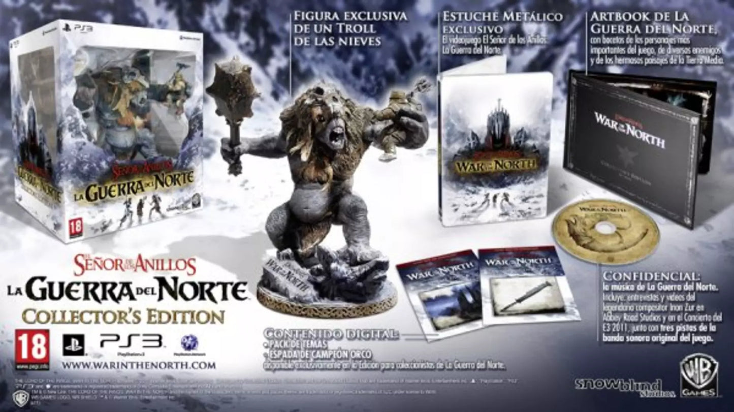 El Señor de los Anillos La Guerra del Norte Collector's Edition Playstation 3