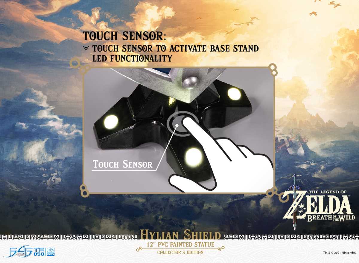 Figura Hylian Shield Collect Zelda First 4 Figures