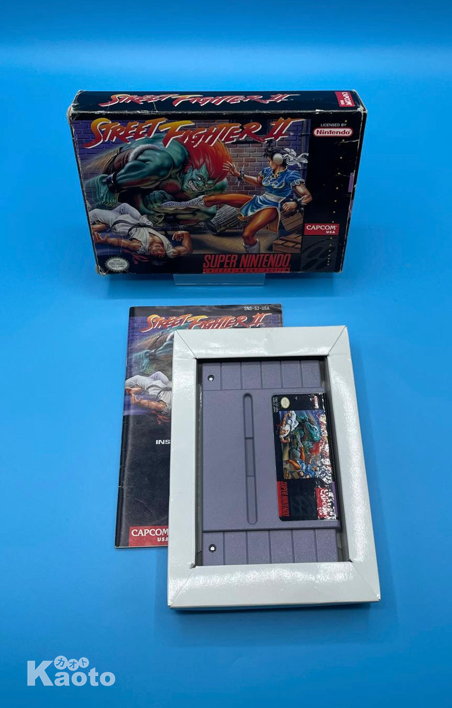Street Fighter II SUPER NINTENDO (Importación americana)