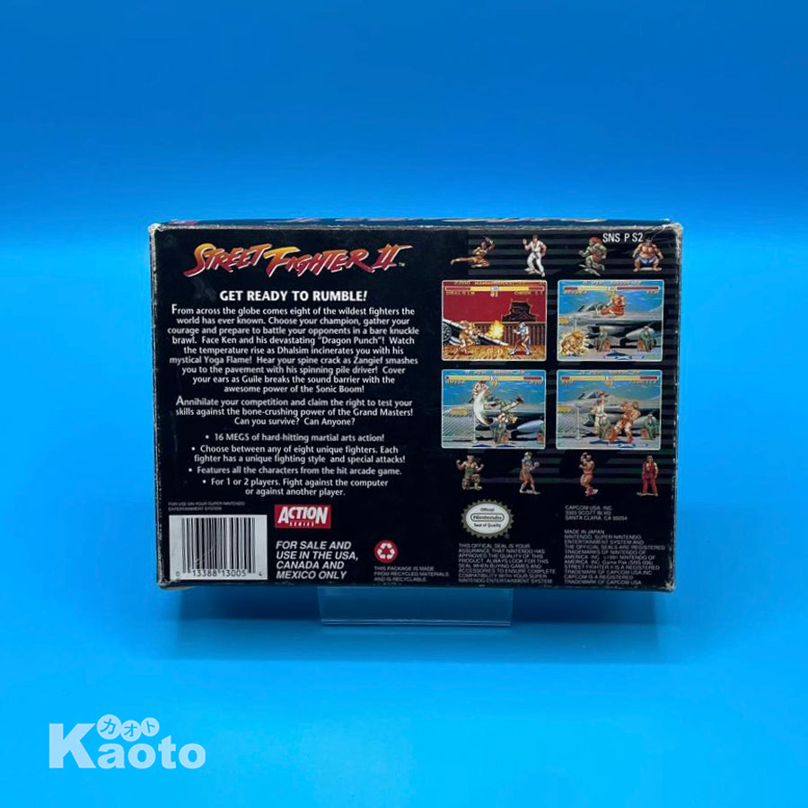 Street Fighter II SUPER NINTENDO (Importación americana)