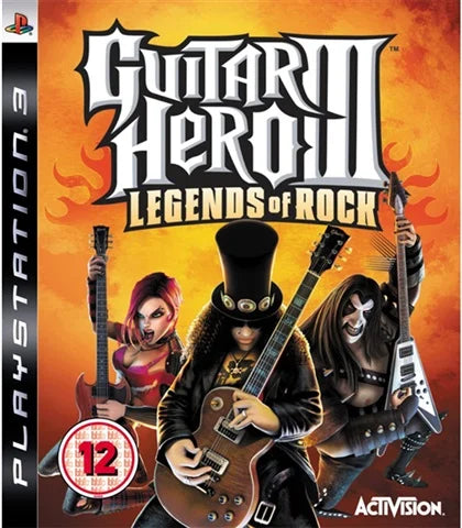 Guitar Hero III Legends of Rock PLAYSTATION 3