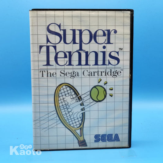 Sin Manual Super Tennis MASTER SYSTEM