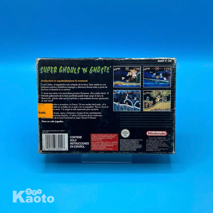 Super Ghouls n Ghosts SUPER NINTENDO