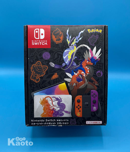 Consola Nintendo Switch OLED Edicion Pokemon Escarlata Púrpura (Importación japonesa)