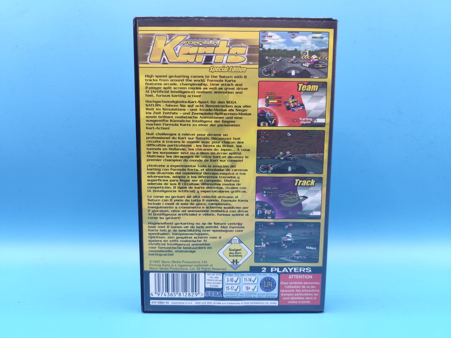 Sin Manual Formula Karts Special Edition SATURN