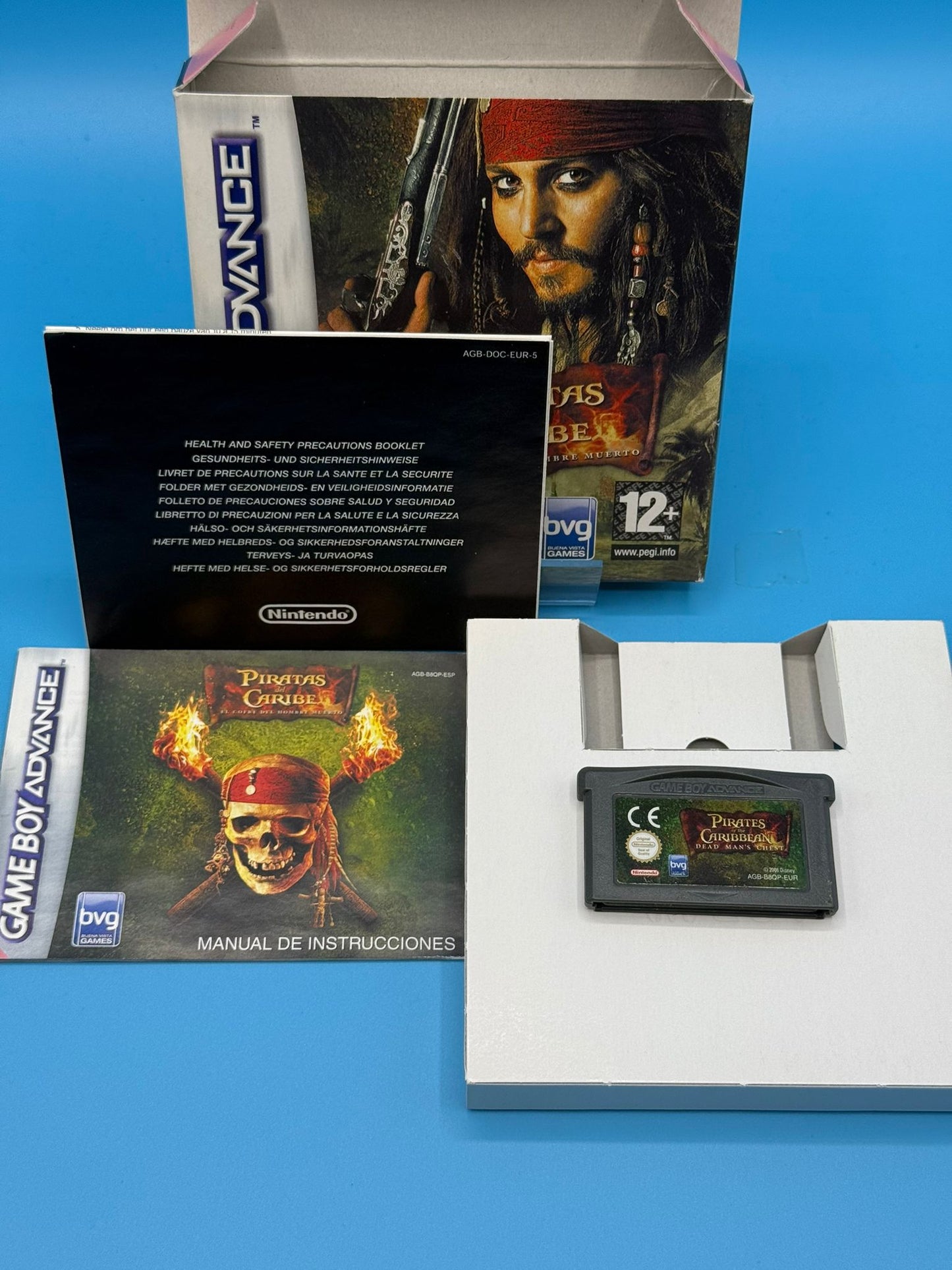 Piratas Del Caribe El Cofre Del Hombre Muerto GAME BOY ADVANCE