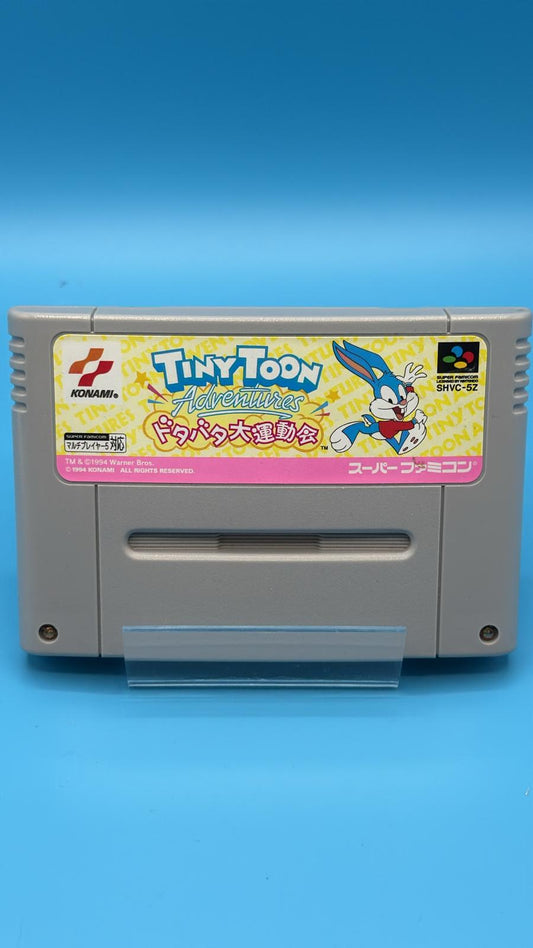 Cartucho Tiny Toon Adventures Dotabata Daiundoukai SUPER NINTENDO (Importación japonesa)