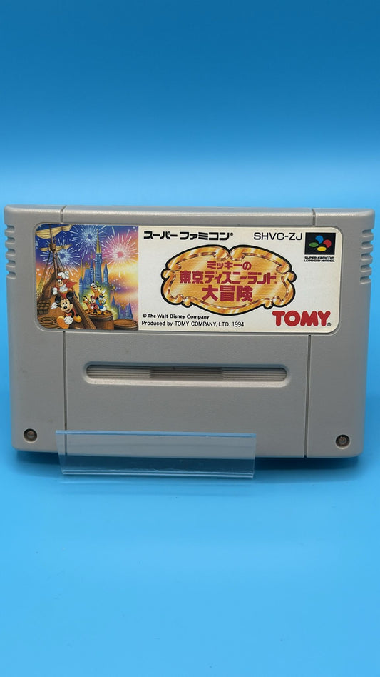 Cartucho Mickey no Tokyo Disneyland Daibouken SUPER NINTENDO (Importación japonesa)
