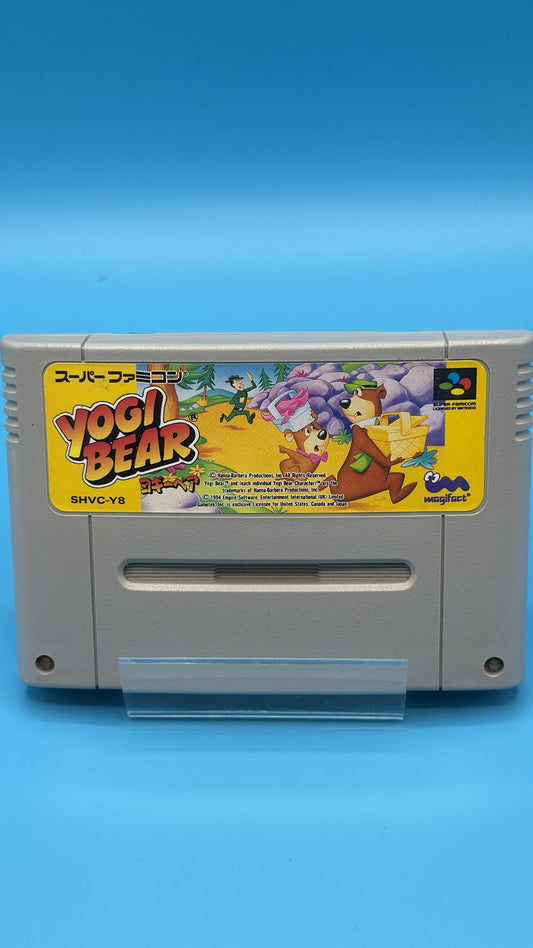 Cartucho Yogi Bear SUPER NINTENDO (Importación japonesa)