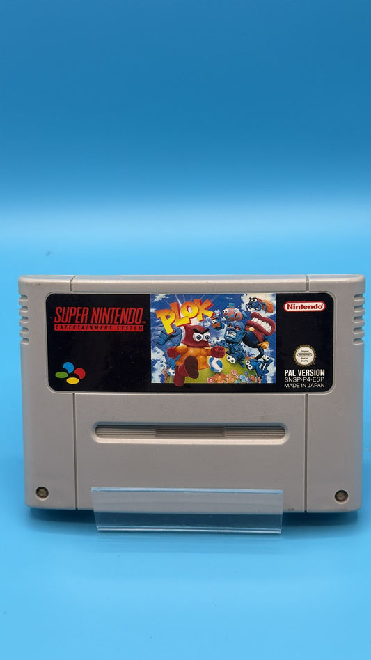 Cartucho Plok SUPER NINTENDO