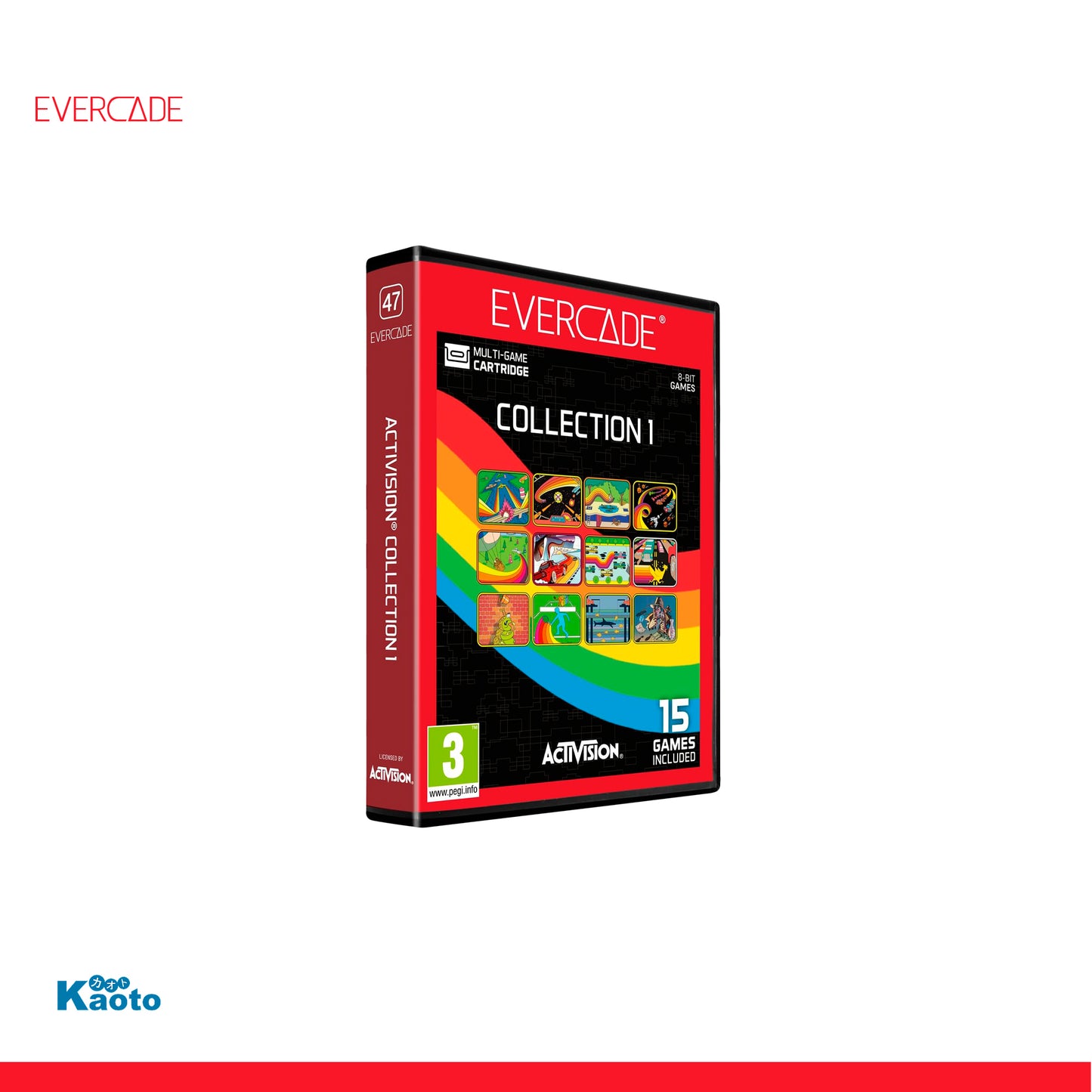 Cartucho Evercade Activision Collection 1 Nº47