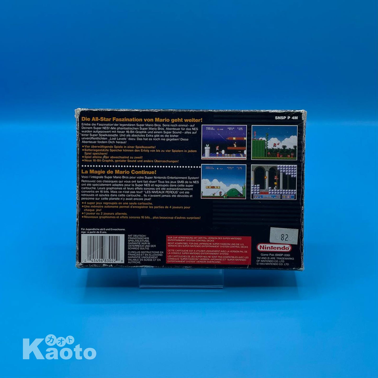 Super Mario All-Stars SUPER NINTENDO (Importación alemana)