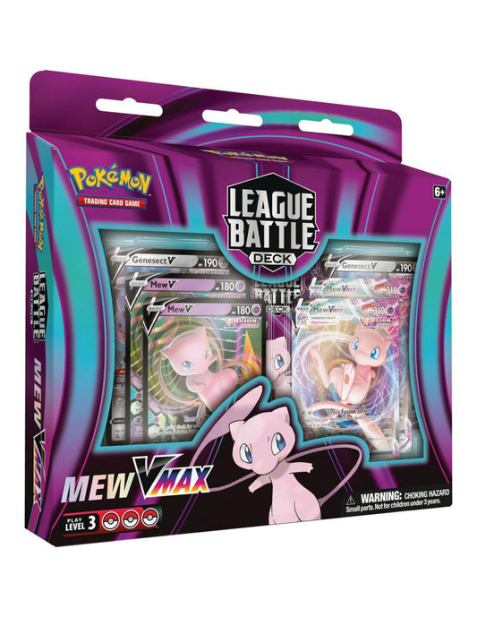 Baraja Combate de Liga Mew VMAX Pokemon TCG Inglés