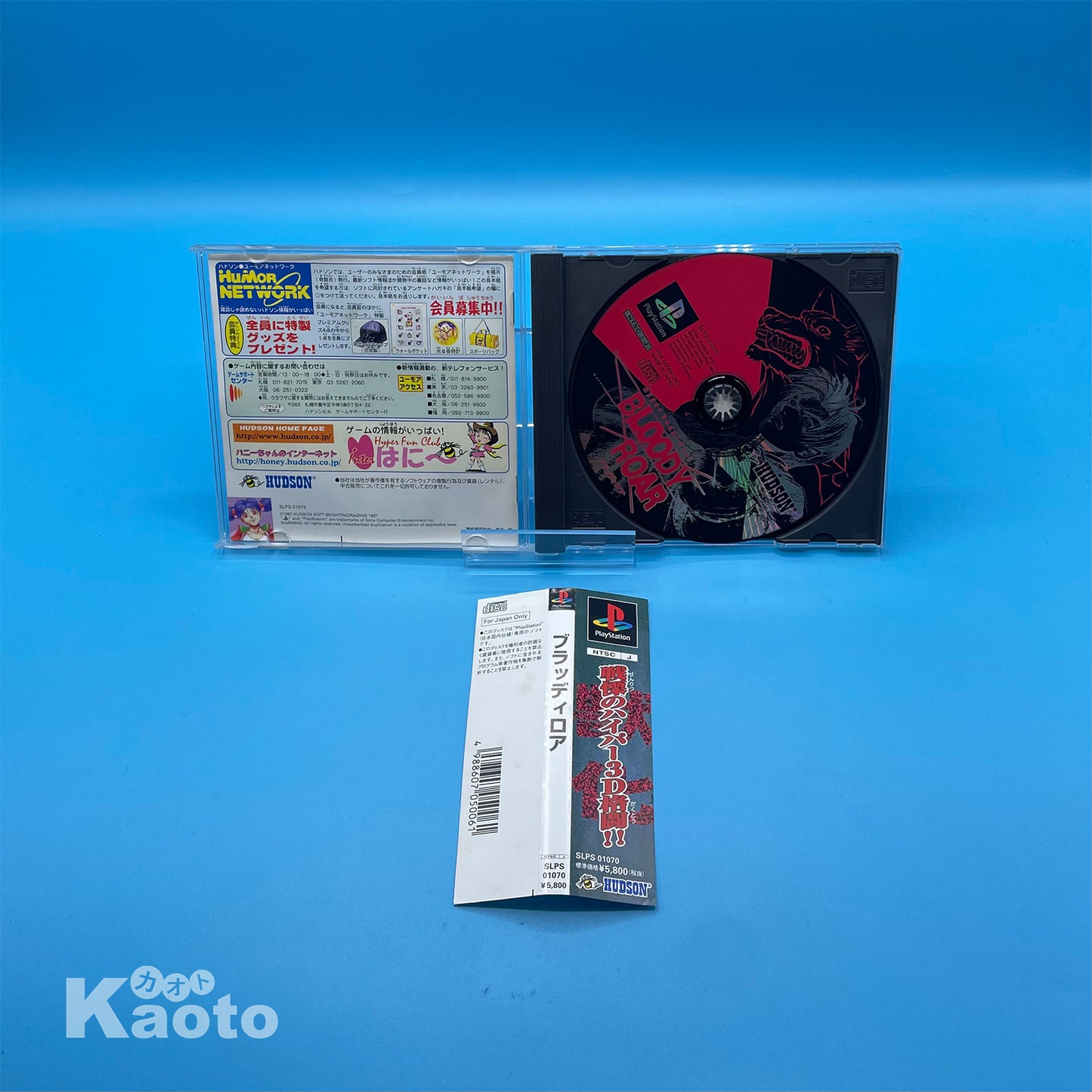 Bloody Roar PLAYSTATION (Importación japonesa)
