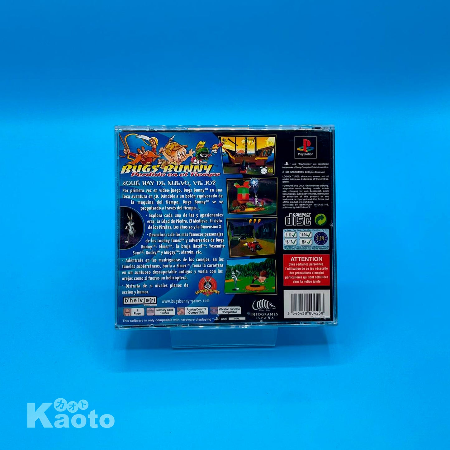 Bugs Bunny Perdido en el Tiempo PLAYSTATION