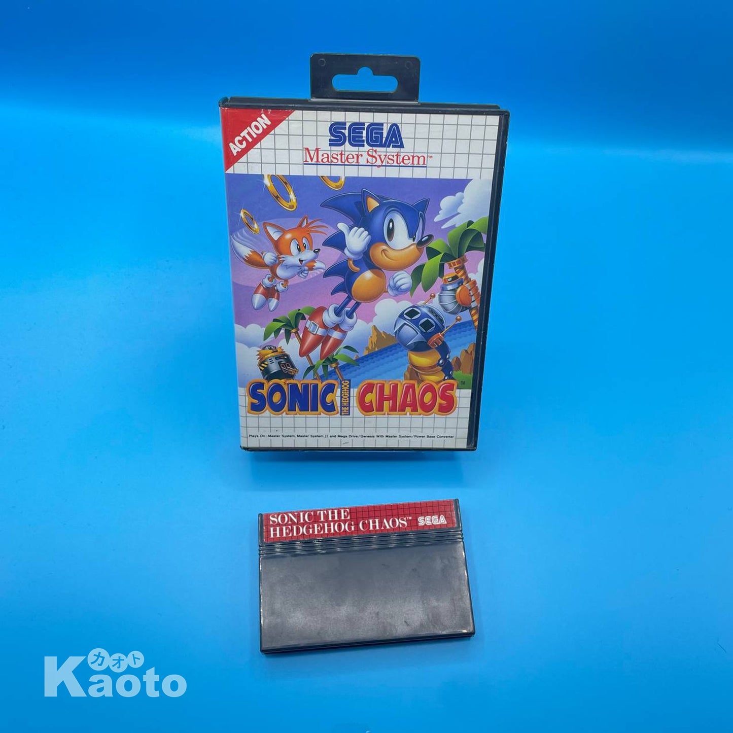 Sin Manual Sonic Chaos MASTER SYSTEM