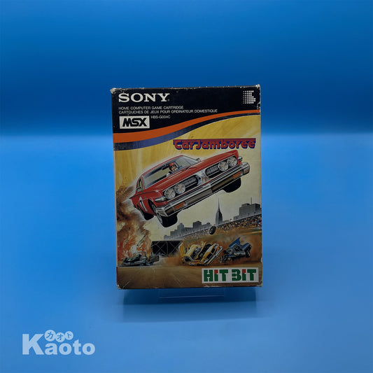Sin Manual Car Jamboree MSX