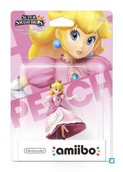 Amiibo Peach Super Smash Bros Collection