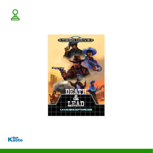 Death & Lead Kai Magazine Software EUR MEGA DRIVE