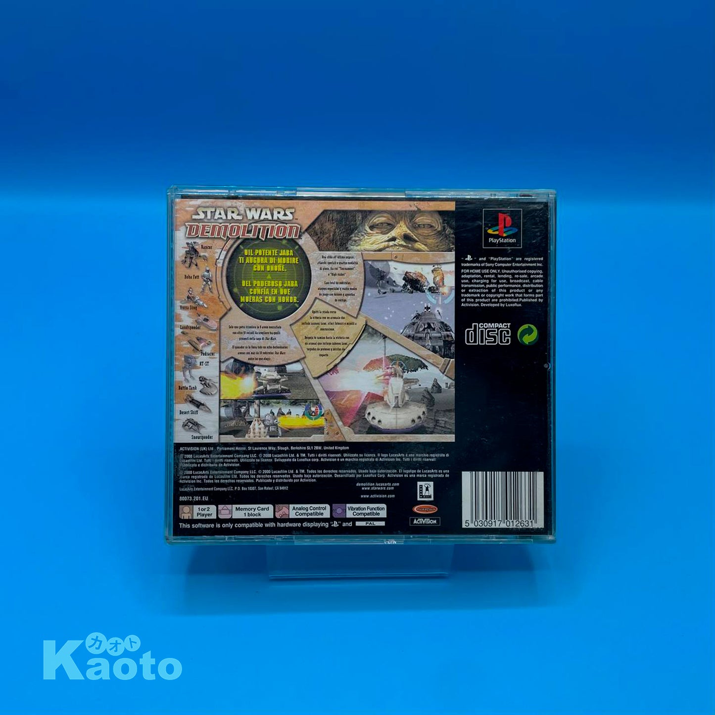Star Wars Demolition PLAYSTATION