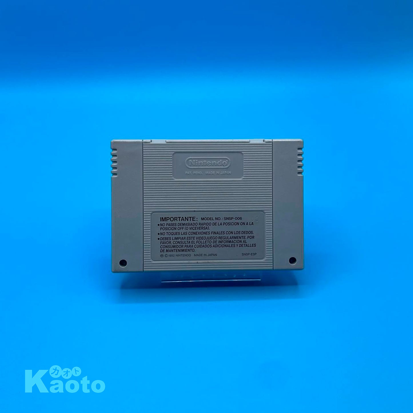 Cartucho Desert Strike SUPER NINTENDO